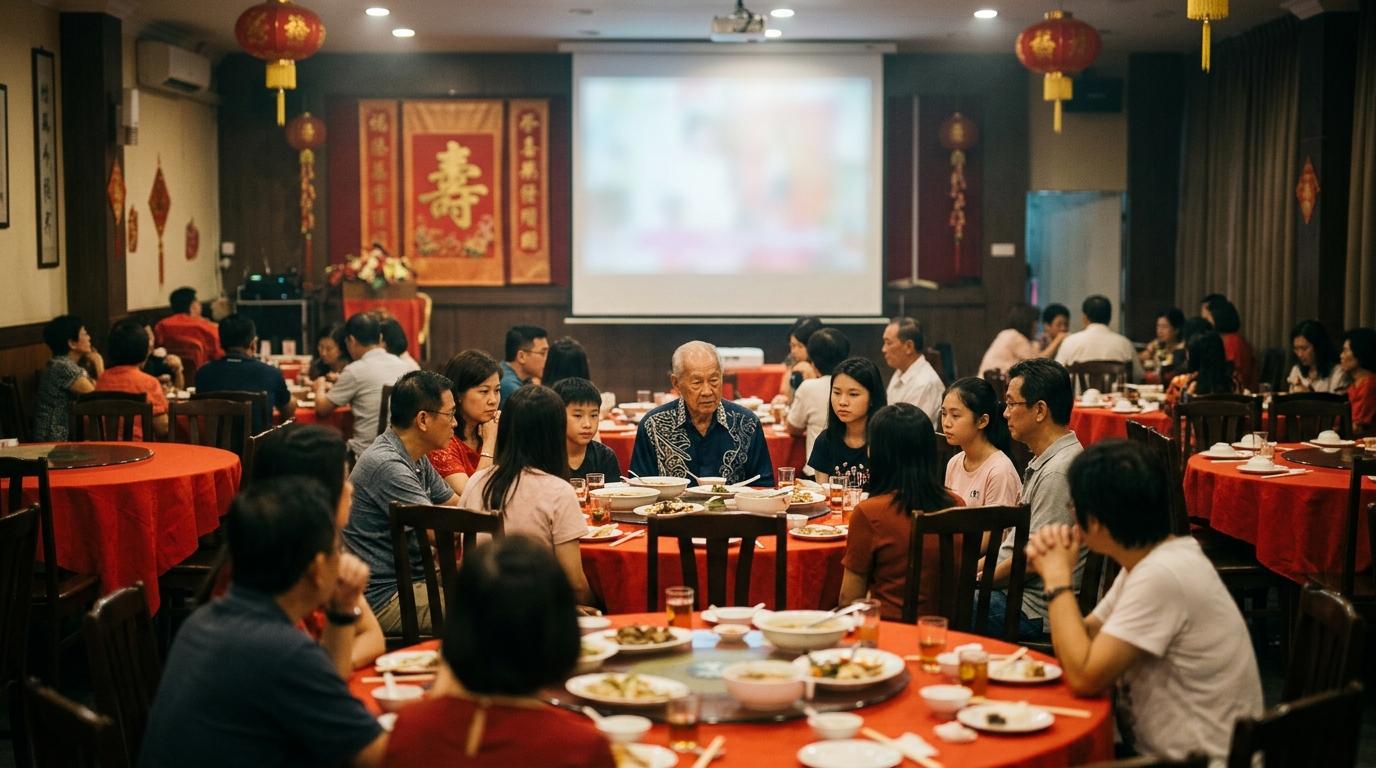 Banquet room moment